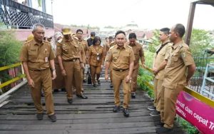 Pemprov Komitmen Dukung Ponton Jadi Kampung Wisata di Palangka Raya