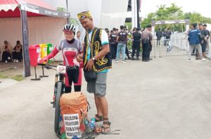 Ipanes, Penjelajah Nusantara Hadir di UCI MTB World Championship Palangka Raya