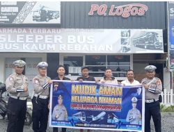 Satlantas Polresta Palangka Raya Fokus Edukasi Keselamatan Pemudik