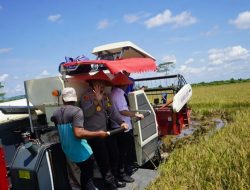 Panen Raya Serentak di 14 Provinsi, Gubernur Agustiar Dampingi Presiden Prabowo Secara Virtual dari Pulang Pisau