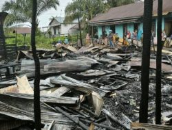 Tiga Rumah Ludes di Palangka Raya, Damkar Kesulitan Jangkau Lokasi