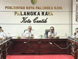 Pemko Palangka Raya Bahas Strategi Penertiban Reklame Demi Tertib Kota