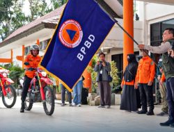 Semarak Konvoi Kesiapsiagaan Bencana Ramaikan Jalanan Palangka Raya