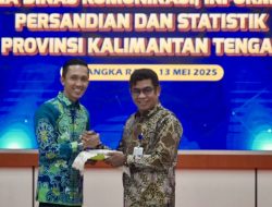 Serah Terima Jabatan Kepala Diskominfosantik Kalteng Tampilkan Semangat Kebersamaan ASN