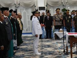 Gubernur Lantik Pj Bupati Barito Utara, Dorong Transparansi Jelang Pemungutan Suara Ulang