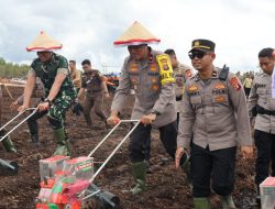 Sinergi Polda Kalteng dan Forkopimda Wujudkan Ketahanan Pangan Daerah