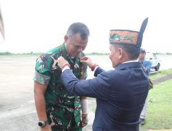 Wakasad Pantau TMMD dan Satuan TNI di Kalteng