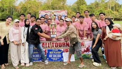HPPD CUP 2025 Sukses, Squad Lewu FC Jadi Kampiun