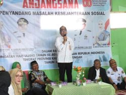 Semarak HUT ke-80 RI, Pemprov Kalteng Anjangsana ke Lansia dan LKS Mutiara Hati