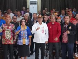 Sekda Kalteng Bangun Semangat Pagi, Ajak Gereja Siapkan Generasi Emas 2030