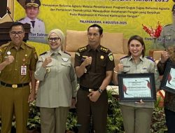 Penghargaan Reforma Agraria, BPN Katingan Raih Peringkat Ketiga