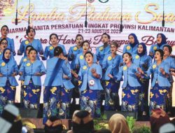 Suara Indah DWP Palangka Raya Gemakan Pesan Kebersamaan