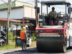 Puluhan Ruas Jalan di Palangka Raya Masuk Tahap Pengerjaan