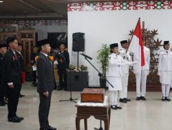 Generasi Penerus Bangsa Resmi Dikukuhkan Jadi Paskibraka Palangka Raya