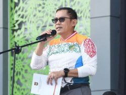 Semarak Hari Jadi Barito Utara, Ribuan Warga Ikuti Jalan Sehat dan Senam Massal