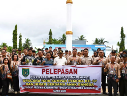 Semangat Persatuan Warnai Pelepasan Kontingen Pemuda Barsel