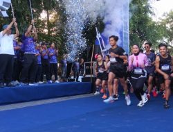 Colour Run Bank Indonesia Semarakkan Palangkaraya Dengan Warna dan Digitalisasi