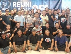 Reuni Perak DTT SMDE Polda Kalteng, 25 Tahun Pengabdian Dipererat dengan Semangat Persaudaraan