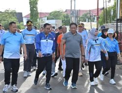 Semarak Hari Desa Nasional, Wagub Kalteng Lepas Jalan Sehat dan Tekankan Pembangunan Merata