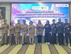 Diskominfosantik–Bawaslu Kalteng Matangkan MoU, Perkuat Pengawasan Pemilu Berbasis Informasi Publik