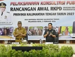 RKPD 2027 Mulai Dimatangkan, Pemprov Kalteng Fokus Ekonomi, Infrastruktur, dan Tata Kelola