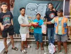 Aksi Spontan Komunitas Humoriezt Cikidinx, Lansia Pencari Barang Bekas Terima Bantuan Sembako