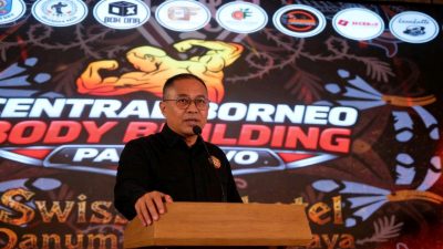 Pemko Palangka Raya Dukung Peningkatan Prestasi Atlet Binaraga Daerah