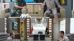 Perkuat Komunikasi Lintas Lembaga, Ketua DPRD Kalteng Sambangi Pangdam dan Kapolda