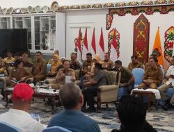 Bahas Program Strategis, Gubernur Kalteng Agustiar Sabran Gelar Silahturahmi Bersama Insan Pers