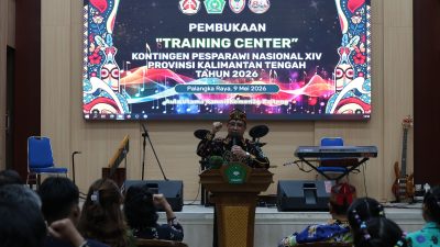 Kontingen Pesparawi Kalteng Mantapkan Kesiapan Melalui Training Center Terpadu