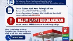 Evaluasi Kebijakan BBM, Pemkot Palangka Raya Utamakan Distribusi Tepat Sasaran