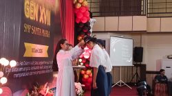 SMPK Santa Maria Rayakan Kelulusan 58 Siswa Angkatan XVII