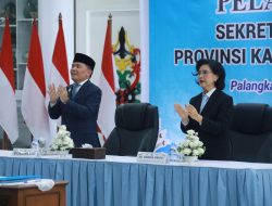 Linae Victoria Aden Dikukuhkan Sebagai Sekda Definitif Kalteng
