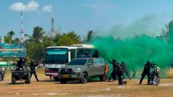 Atraksi Spektakuler Warnai HUT Ke-1 Kodam XXII/Tambun Bungai