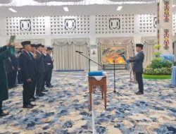 Lima Pejabat Kalteng Dilantik, Agustiar Tekankan Tanggung Jawab