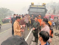 Tim Gabungan Tangani Seluruh Hotspot Karhutla di Barsel