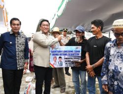Edy Pratowo Turun Langsung Bantu Warga Pulang Pisau, Ribuan Keluarga Disasar Program KHBS