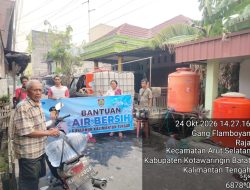 Pemprov Kalteng Penuhi Kebutuhan Air Bersih Warga Terdampak
