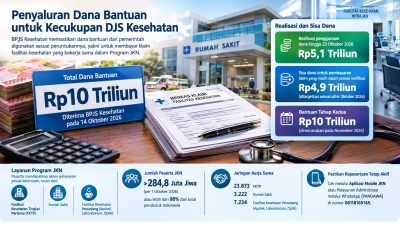 Pemerintah Siapkan Bantuan Rp10 Triliun Tahap Kedua JKN
