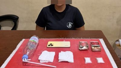 9,42 Gram Sabu Terbongkar di Panarung, Perempuan 22 Tahun Diamankan Polisi